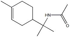 Acetamide, N-[1-methyl-1-(4-methylcyclohex-3-enyl)ethyl]- 结构式