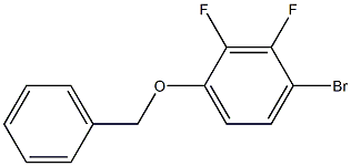 1-(Benzyloxy)-4-bromo-2,3-difluorobenzene 98% Structure