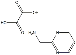 2-(Aminomethyl)pyrimidine oxalate 化学構造式