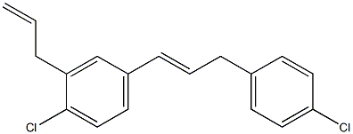 3-(4-Chlorophenyl)prop-1-ene, 4-(Prop-2-en-1-yl)chlorobenzene Structure