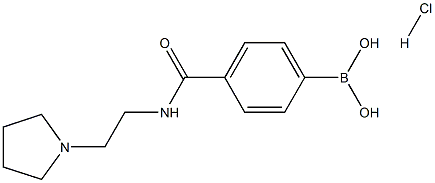 4-[(2-Pyrrolidin-1-ylethyl)carbamoyl]benzeneboronic acid hydrochloride 98%