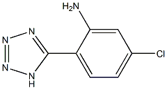 5-(2-Amino-4-chlorophenyl)-1H-tetrazole 97% Structure