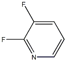 2,3-DIFIUOROPYRIDINE 化学構造式