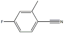 2-CYANO-5-FLUOROTOLUENE Structure
