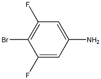 3,5-DIFLUORO-4-BROMOANILINE,,结构式