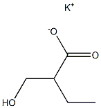 POTASSIUM -HYDROXY--METHYL BUTYRATE Structure