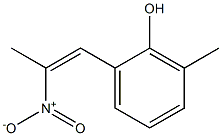 1-(2-HYDROXY-3-METHYLPHENYL)-2-NITROPROPENE,,结构式