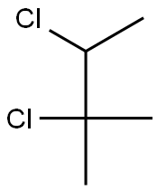 2,3-二氯-2-甲基丁烷,,结构式