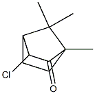3-氯莰酮, , 结构式