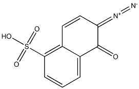 6-diazo-5,6-dihydro-5-oxo-naphthalenesulfonic acid|6-重氮-5,6-二氫-5-氧萘磺酸內鹽