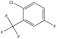 2-Chloro-5-Fluorotrifluoromethyl Benzene 化学構造式