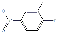 4-Fluoro-3-Methylnitrobenzene Struktur