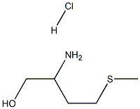 DL-Methioninol HCl,,结构式