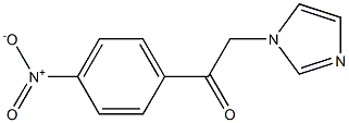 N-(4-nitrophenacyl)imidazole Struktur