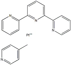 4-picoline-2,2'-6',2''-terpyridine-platinum(II)