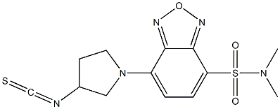  4-(3-isothiocyanatopyrrolidin-1-yl)-7-(N,N-dimethylaminosulfonyl)-2,1,3-benzoxadiazole