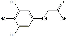 3,4,5-trihydroxyphenylglycine,,结构式