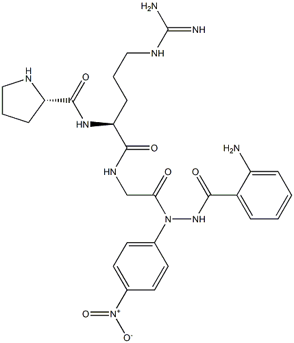 2-aminobenzoylprolyl-arginyl-glycyl-4-nitrophenylhydrazine|