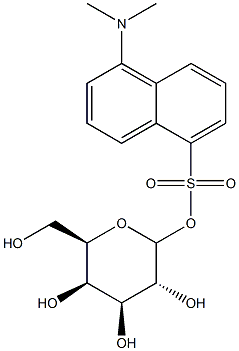 dansylgalactoside 结构式