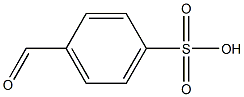 4-benzaldehydesulfonic acid 化学構造式