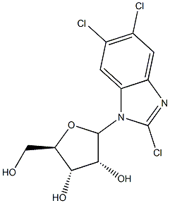  2,5,6-trichloro-1-(ribofuranosyl)benzimidazole