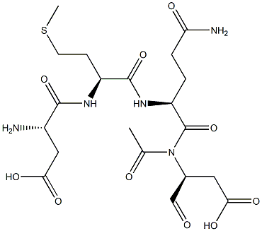  acetyl-aspartyl-methionyl-glutaminyl-aspartyl-aldehyde