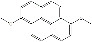 1,6-dimethoxypyrene,,结构式
