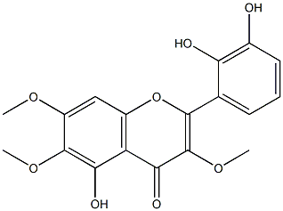 2'3',5-trihydroxy-3,6,7-trimethoxyflavone