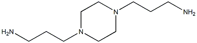 4-bis(3-aminopropyl)piperazine,,结构式