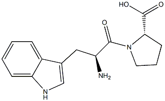 tryptophyl-proline,,结构式