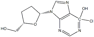 6-chloro-2',3'-dideoxyinosine