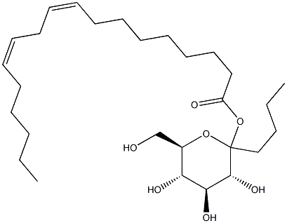 butylglucoside linoleate,,结构式