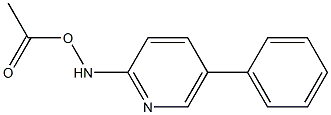 2-acetoxyamino-5-phenylpyridine|