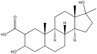 3,17-dihydroxy-17-methylandrostane-2-carboxylic acid