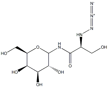 azido-galactosylceramide Structure