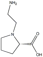 N-(aminoethyl)proline Structure