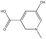 N-methyl-5-hydroxynicotinic acid Structure