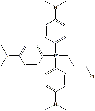 3-chloropropyltris(4-dimethylaminophenyl)phosphonium|