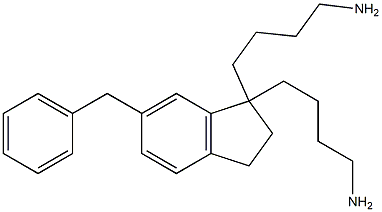 1,1-bis(4-aminobutyl)-6-benzylindane