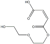 diethylene glycol maleate Structure