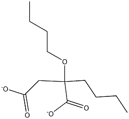 di-n-butylmalate 化学構造式