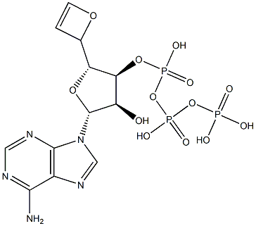 Ethenoadenosine Triphosphate 化学構造式