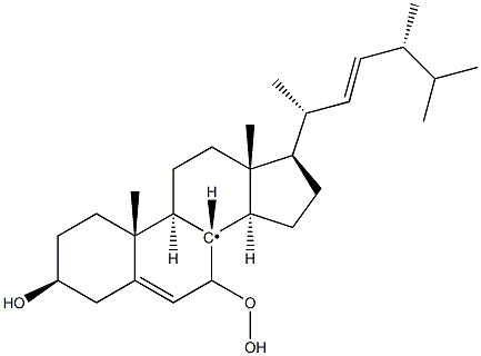 ergosterol 7-hydroperoxide Structure