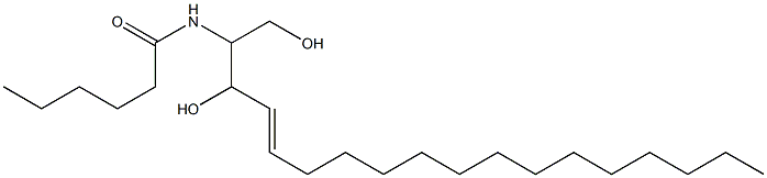 N-caproylsphingosine Struktur