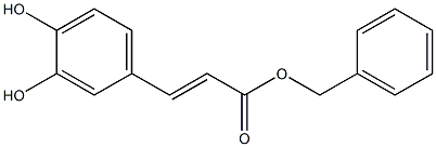 カフェー酸ベンジル 化学構造式