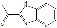 2-acetylimidazo(4,5-b)pyridine Structure