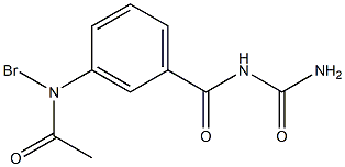3-bromoacetylamino benzoylurea,,结构式