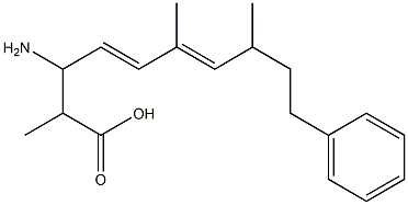  3-amino-2,6,8-trimethyl-10-phenyldeca-4E,6E-dienoic acid