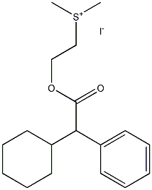 海松碘铵, , 结构式