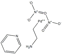2-(AMINOETHYL)PYRIDINEPALLADIUMDINITRATE 结构式